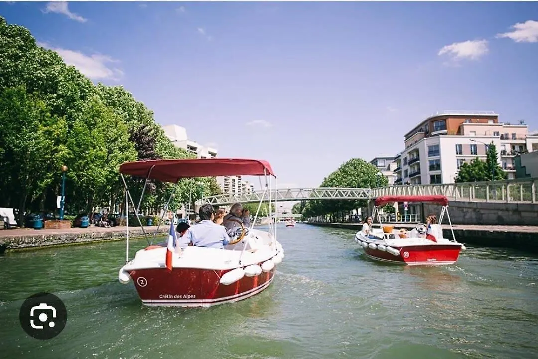 The Unforgetable At Canal De L'ourcq Lägenhet Paris